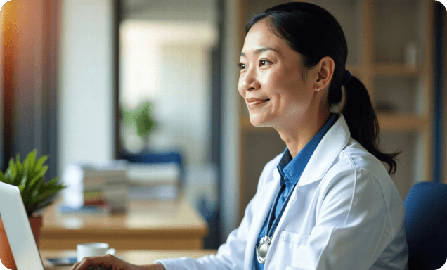 Hand holding phone showing evaro site